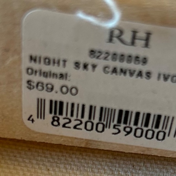 Restoration Hardware Baby - Nursery Night Sky Canvas Pictures (set of 3) - Picture 6 of 8